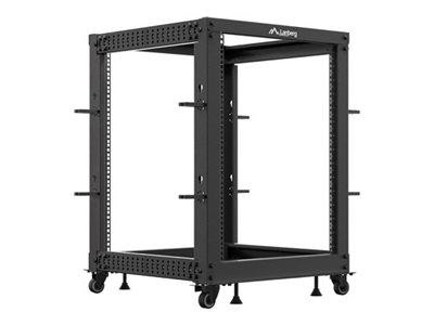 LANBERG Open rack 19 15U 600x600-1100