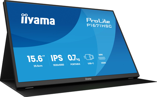 IIYAMA P1671HSC-B1 Portable 15.6inch IPS — pilt 4
