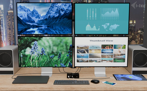 I-TEC Thunderbolt 5 Quattro Display DS — pilt 4