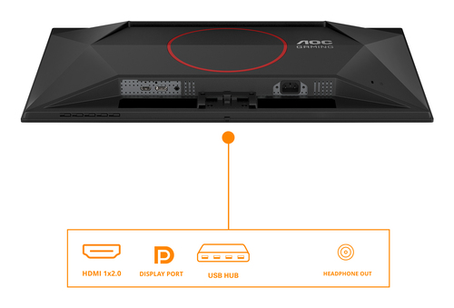 AOC 27 " Q27G41ZDF — pilt 3