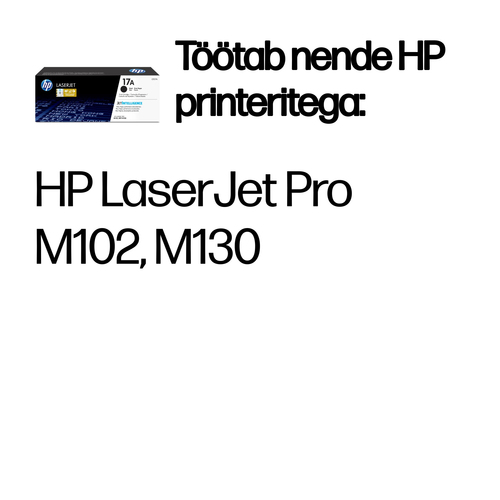 HP 17A LaserJet Toner Cartridge Black — pilt 2