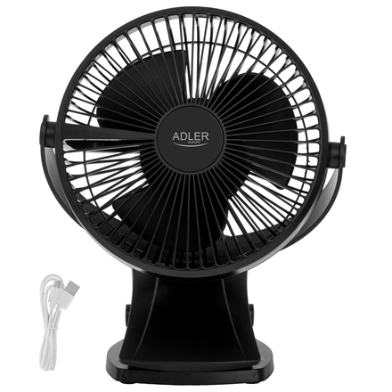 Adler Adler Rechargeable Clip-on Desk Fan AD 7342b