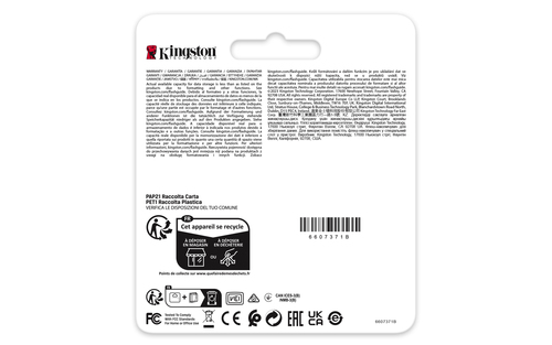 KINGSTON 8GB SDHC Industrial C10 UHS-I — pilt 4