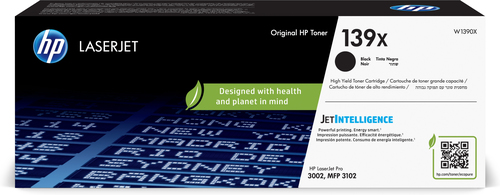 HP 139X High Yield Black Org LJ Toner