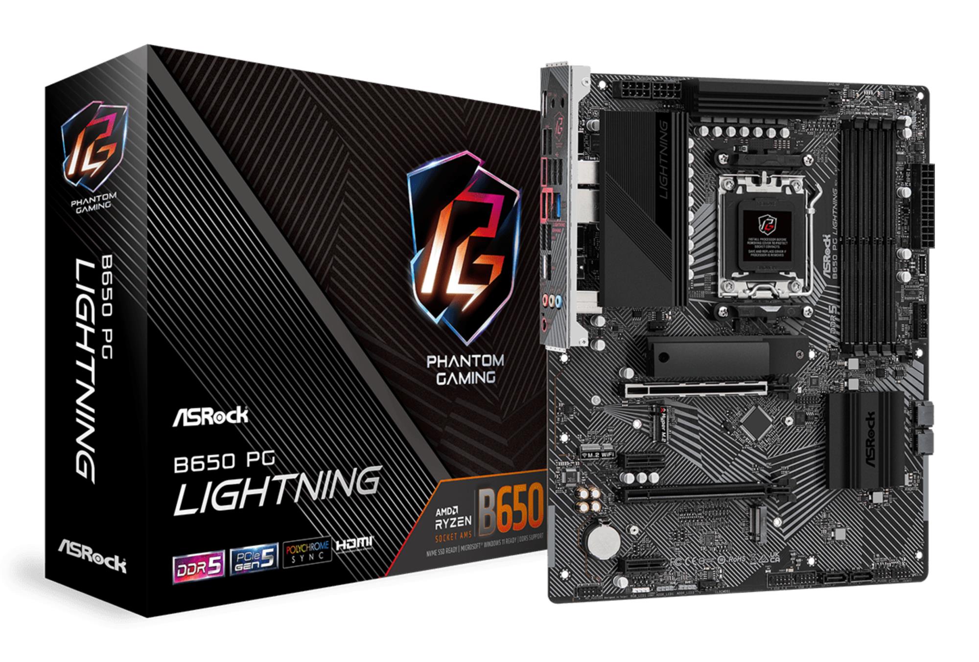 ASROCK AMD B650 B650PGLIGHTNING