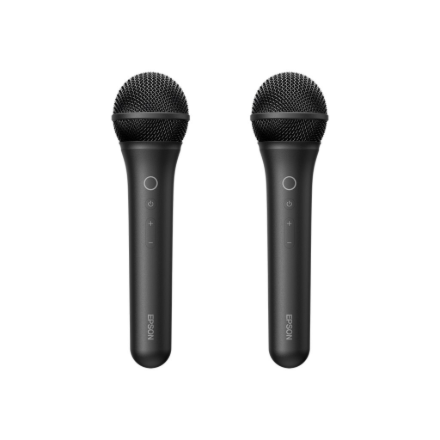 Epson Wireless Karaoke Microphone Pair | ELPKM01