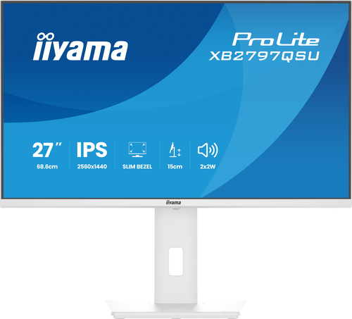 IIYAMA XB2797QSU-W1 27inch WHITE IPS — pilt 3