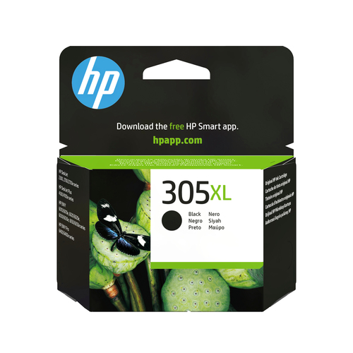 HP 305XL High Yield Black Original Ink C
