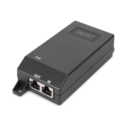 Digitus Gigabit Ethernet PoE+ injector, 802.3at, 30 W | DN-95103-3