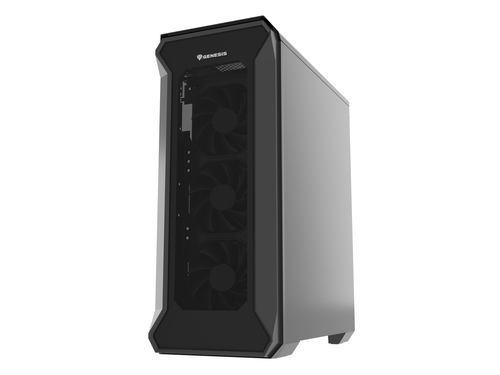 NATEC Genesis PC case Irid 505F Midi — pilt 5