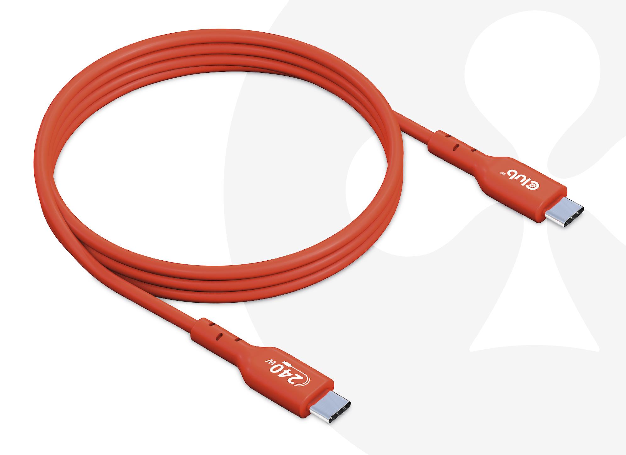 CLUB 3D USB2 Type-C Bi-Dir Cable 1m