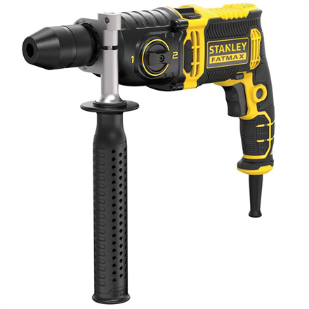 Stanley 2-Gear Percussion Hammer Drill With Kitbox FMEH1100K-QS