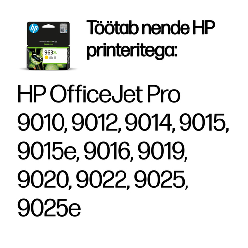 HP 963XL High Yield Yellow Ink — pilt 2