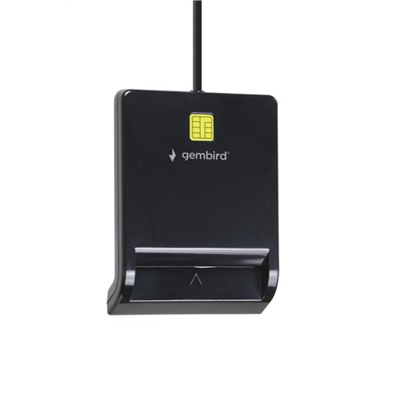GEMBIRD USB smart card reader black