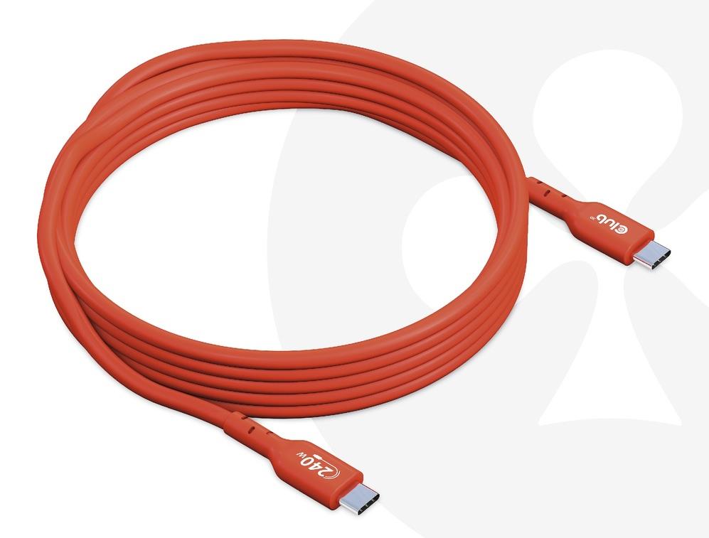 CLUB 3D USB2 Type-C Bi-Dir Cable 4m