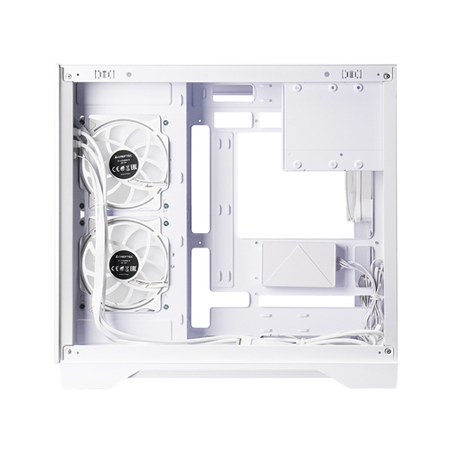 CHIEFTEC VISIO WHITE dual-chamber TG ATX — pilt 5