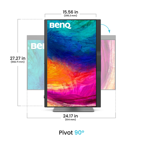BENQ PD2770U 27inch 4K IPS 99 ADOBERGB — pilt 5