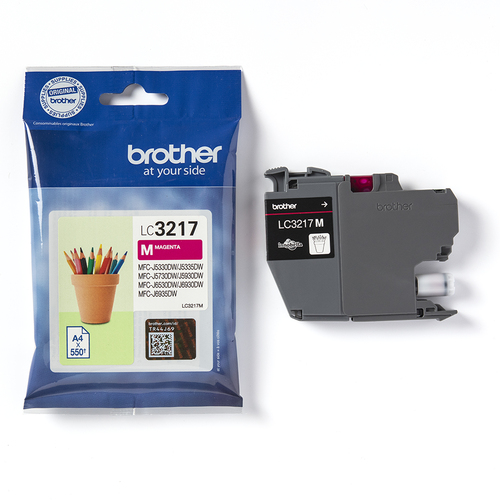 BROTHER LC-3217M Ink Magenta (550 pages) — pilt 4