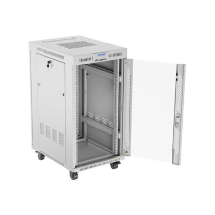 LANBERG rack cabinet 22U 600x800 glass