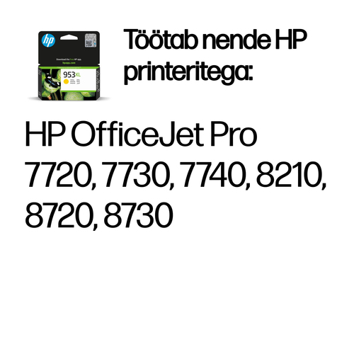 HP 953XL High Yield Yellow Original Ink — pilt 2