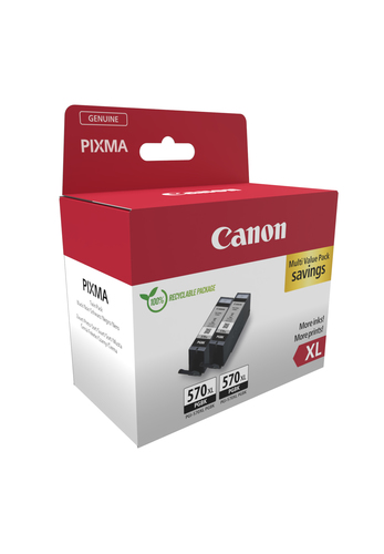 CANON PGI-570XL Ink Cartridge BK TWIN — pilt 2