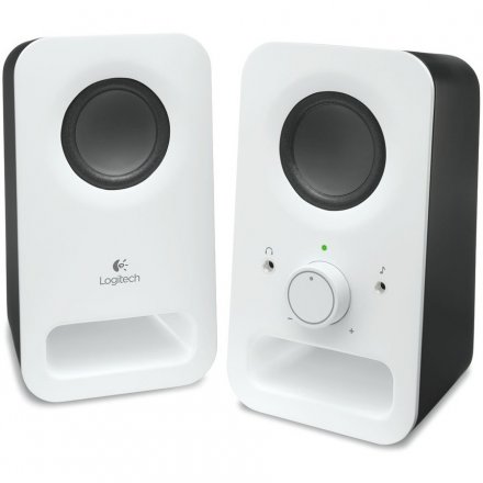 LOGI Z150 PC Speakers Snow White