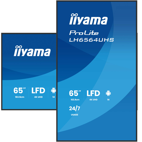 IIYAMA 65inch 3840x2160 UHD VA panel — pilt 5