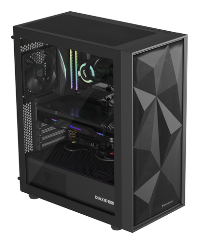 NATEC Genesis PC Case Diaxid 605F black — pilt 6