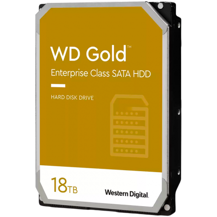 WD Gold 18TB HDD sATA 6Gb/s 512e