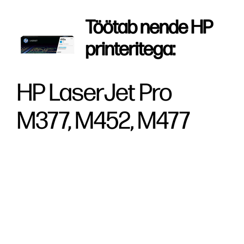 HP 411A Original Toner Cartridge cyan — pilt 2