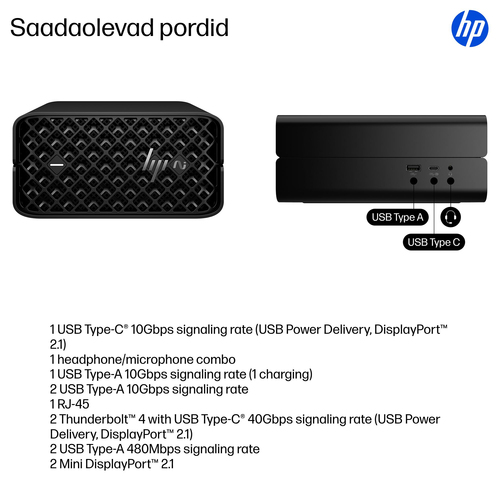 HP Z2 Mini G1a AI MAX PRO 390 64/1TB(ML) — pilt 12