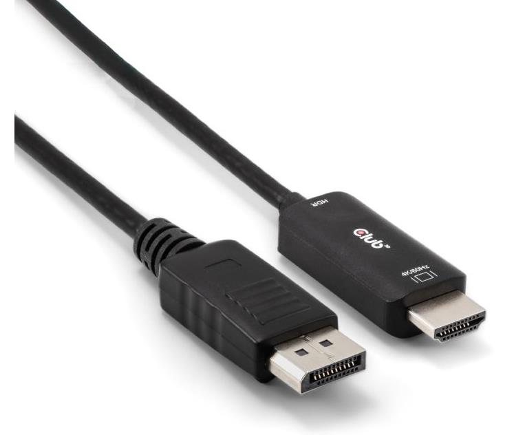 CLUB 3D DP 1.4 Cable to HDMI 2.0b M/M 2m