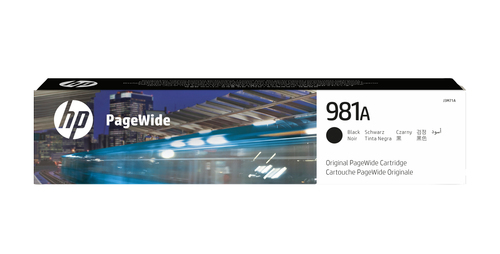 HP 981A Black PageWide Cartridge