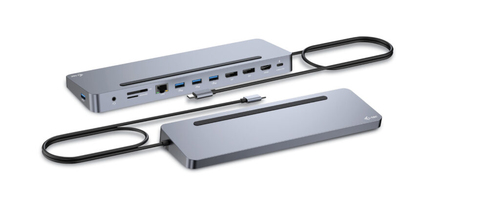 I-TEC USB-C Metal Ergonomic 4K 3x Displ