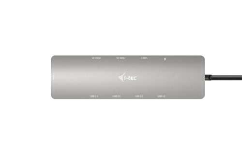 I-TEC USB-C Metal Nano Dock 2x HDMI + PD — pilt 3