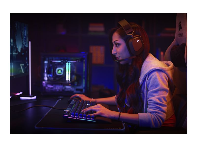CORSAIR HS80 RGB USB Headset Carbon EU — pilt 2