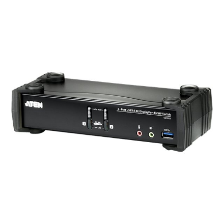 Aten Aten CS1922 2-Port USB 3.0 4K DisplayPort KVMP Switch CS1922-AT-G
