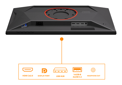 AOC 25G4KUR 24.5inch 1920x1080 Fast IPS — pilt 4