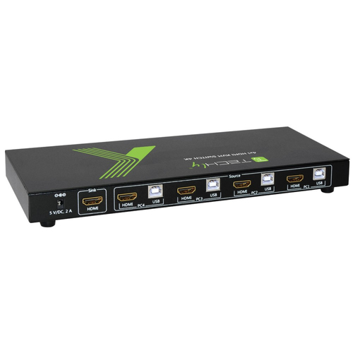 TECHLY 028702 Techly 4-port HDMI/USB KVM — pilt 3