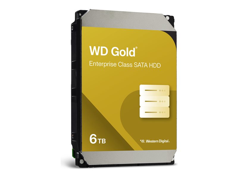 WD Gold 6TB SATA 6Gb/s 3.5inch HDD — pilt 2