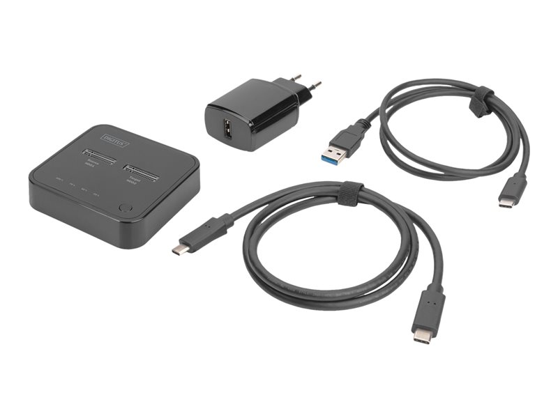 DIGITUS NVMe Clone station USB3.1 Gen2 — pilt 3