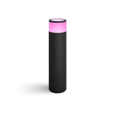 Philips Hue Philips Hue WCA Calla Outdoor Large Bollard, Black 8718696170557