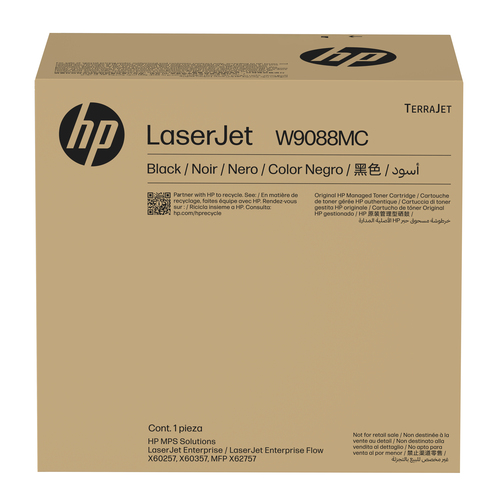 HP W9088MC Black Managed LaserJet Toner