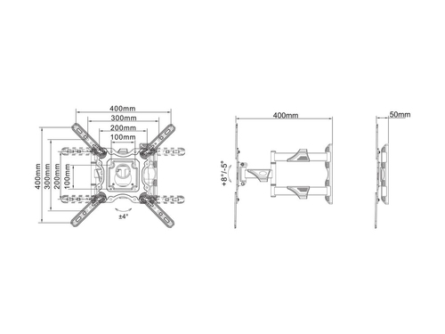 MB VESA Flexarm Full Motion 32-55inch — pilt 6