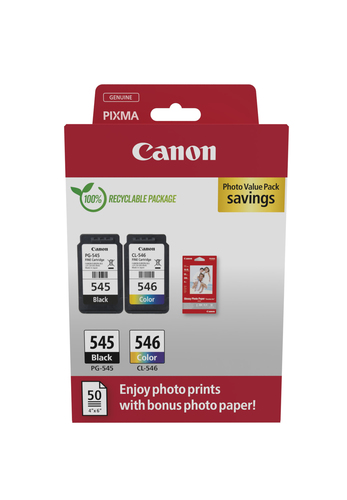 CANON PG-545/CL-546 Ink Cartridge PVP