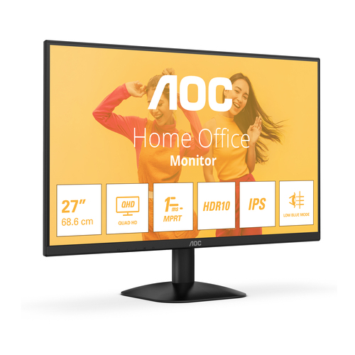 AOC Q27B35E 27inch QHD IPS 75Hz 4ms — pilt 2