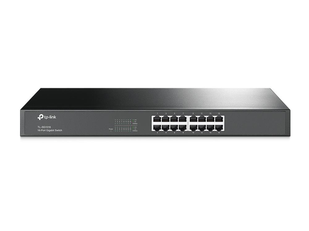 TP-LINK 16-Port Gigabit Rackmount Network Switch TL-SG1016