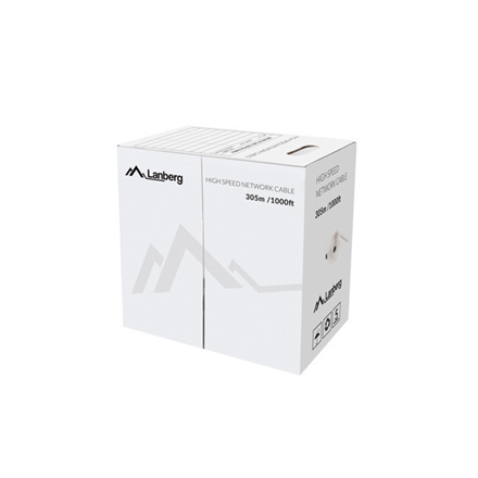 LANBERG LAN cable UTP cat.6 305m solid