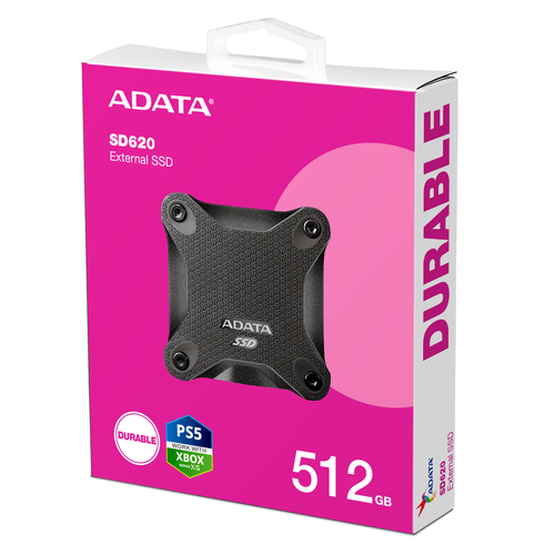 ADATA SD620 External SSD 512GB Black — pilt 6