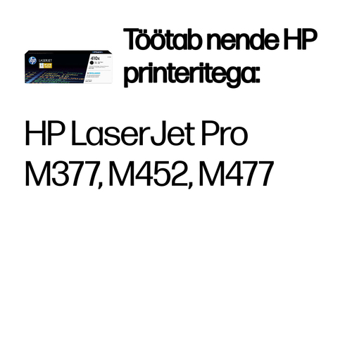 HP 410X Original Toner Cartridge blackHY — pilt 2